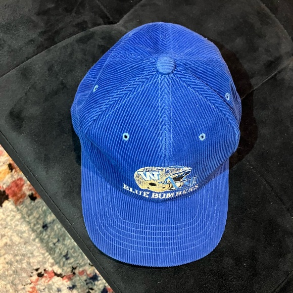 Vintage Corduroy Hat — Winnipeg Blue Bombers Cap - Picture 2 of 10